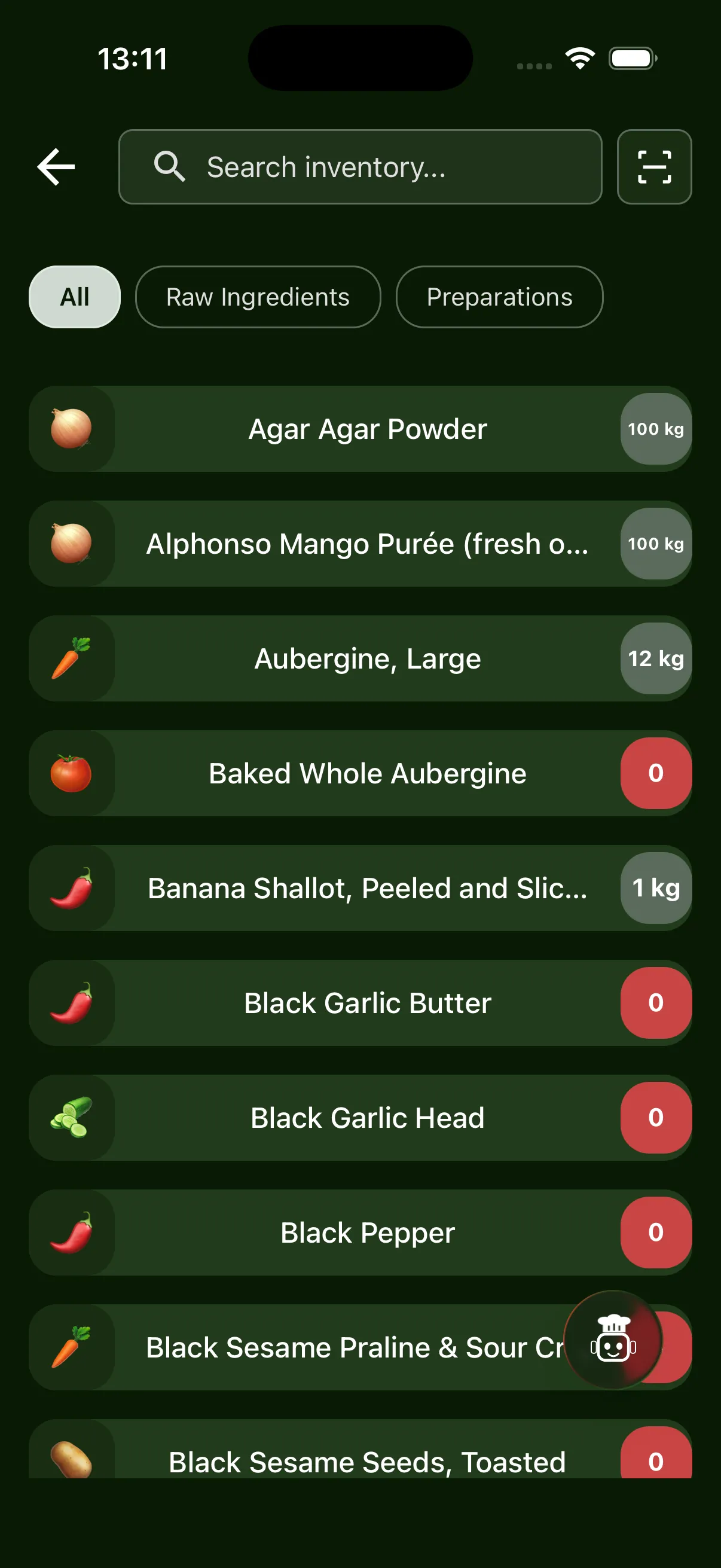 INVENTORY Mobile