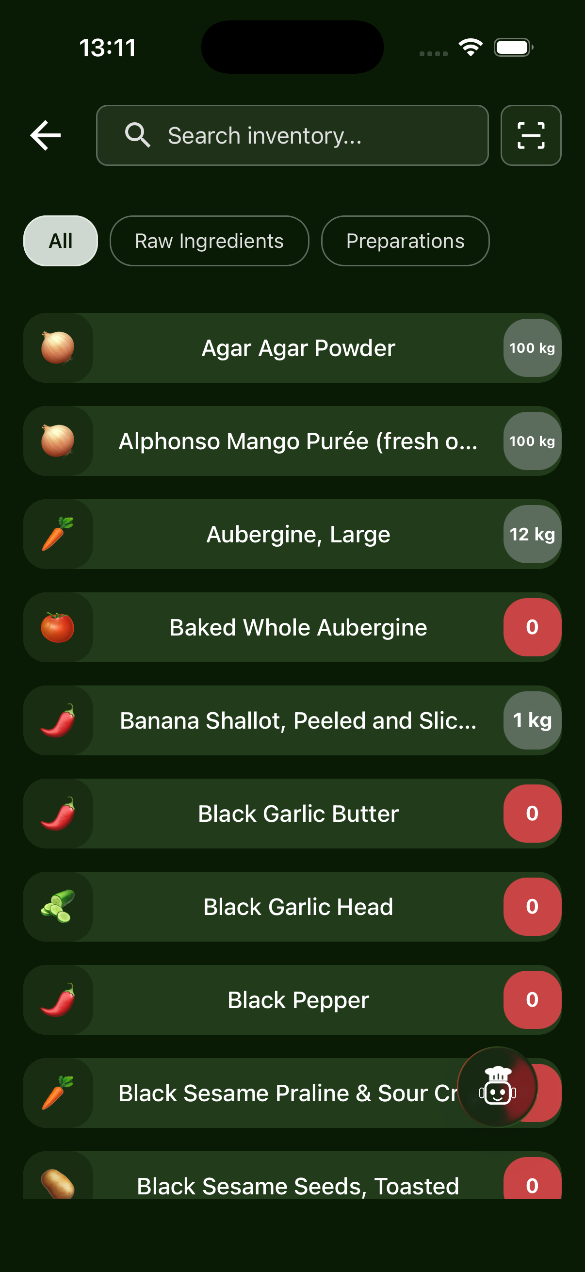 INVENTORY Mobile