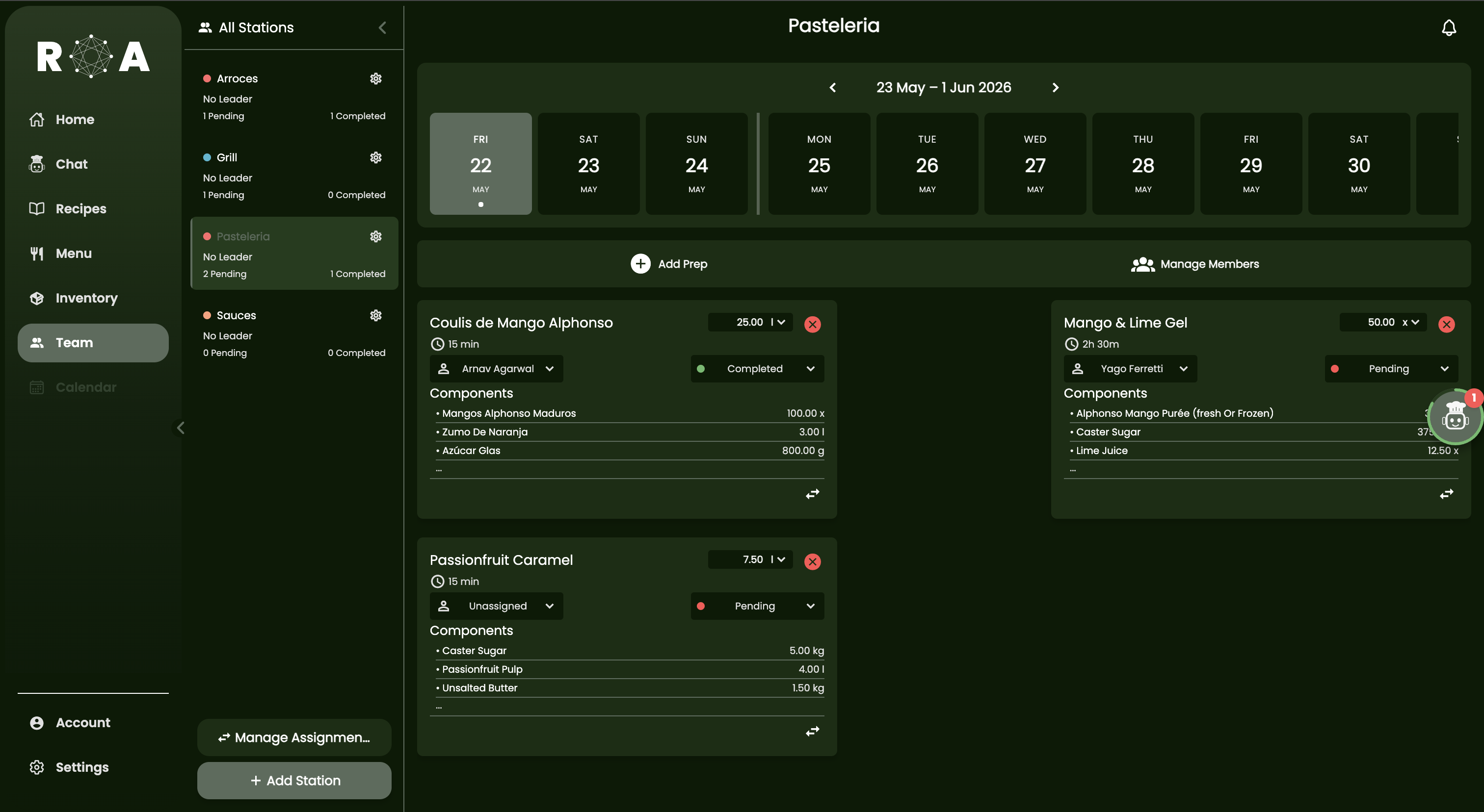 PREP Web screenshot
