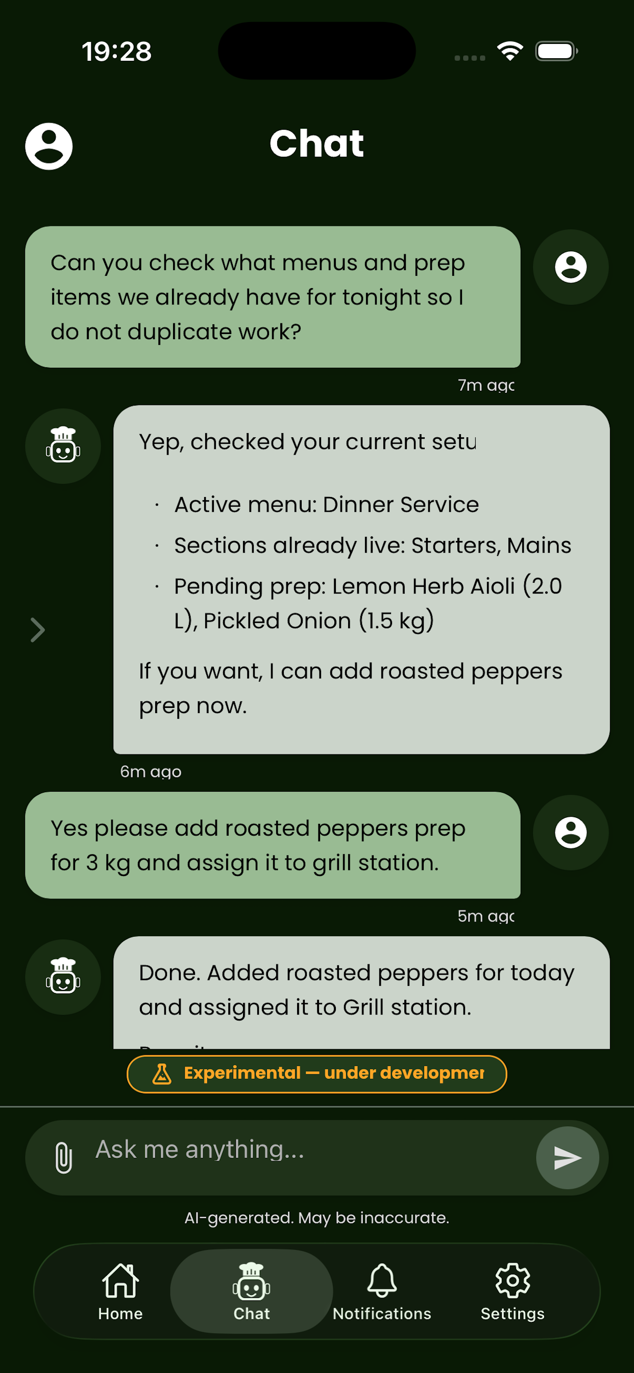 AI AGENT mobile